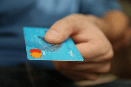 An image of a credit card.